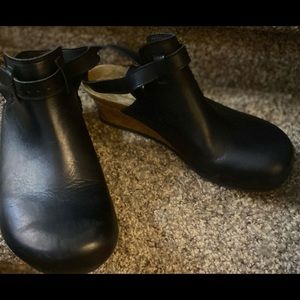 Papillio cork sole clogs size 40